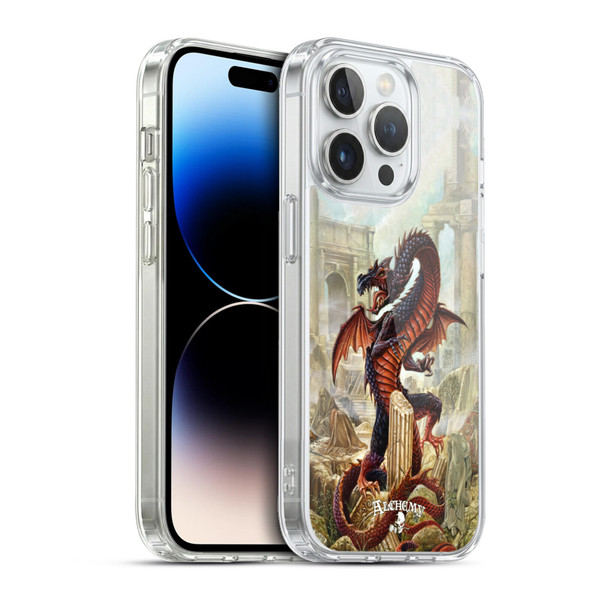 Alchemy Gothic Dragon Vindicta Pendragon Soft Gel Case for Apple iPhone 13 Pro & MagSafe