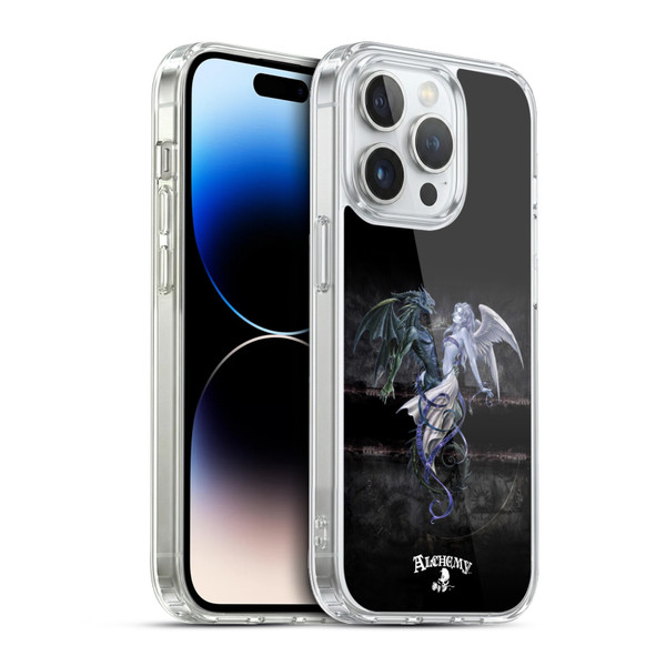 Alchemy Gothic Dragon Dark Chemical Wedding Soft Gel Case for Apple iPhone 13 Pro & MagSafe