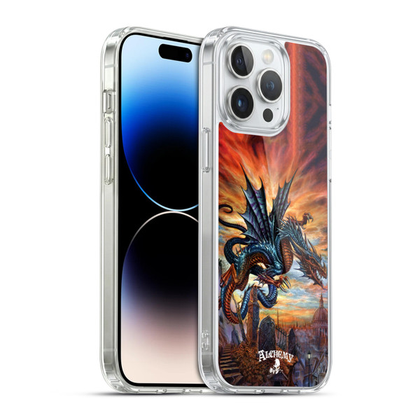Alchemy Gothic Dragon The Highgate Horror Soft Gel Case for Apple iPhone 14 Pro Max & MagSafe
