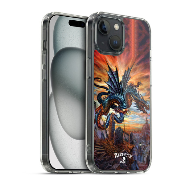 Alchemy Gothic Dragon The Highgate Horror Soft Gel Case for Apple iPhone 15 & MagSafe