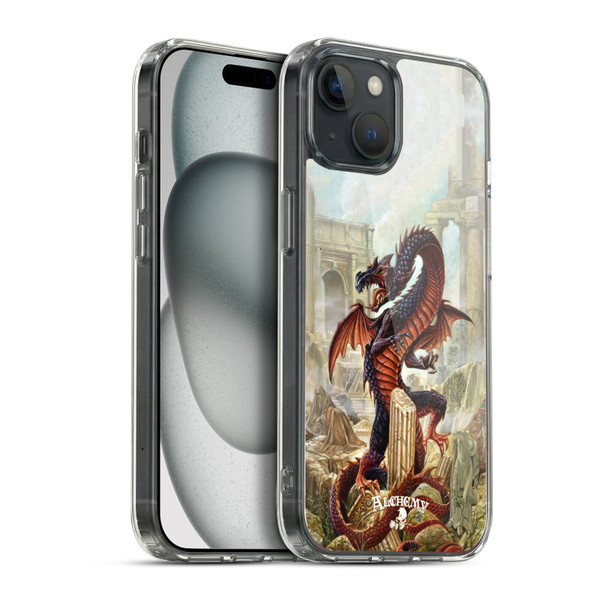 Alchemy Gothic Dragon Vindicta Pendragon Soft Gel Case for Apple iPhone 15 Plus & MagSafe