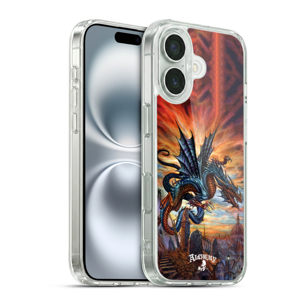 Alchemy Gothic Dragon The Highgate Horror Soft Gel Case for Apple iPhone 16 & MagSafe