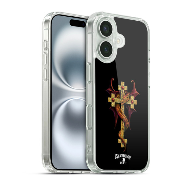 Alchemy Gothic Dragon Revenge Reditus Soft Gel Case for Apple iPhone 16 & MagSafe
