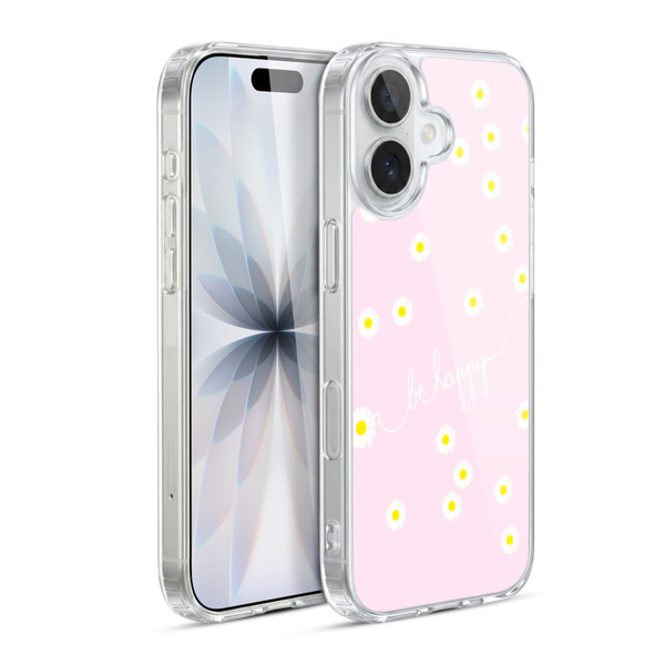 Monika Strigel Happy Daisy Softpink Soft Gel Case for Apple iPhone 17