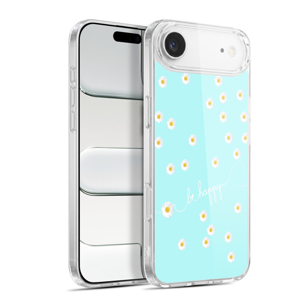 Monika Strigel Happy Daisy Aqua Soft Gel Case for Apple iPhone 17 Air