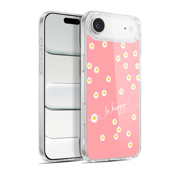 Monika Strigel Happy Daisy Coral Soft Gel Case for Apple iPhone 17 Air