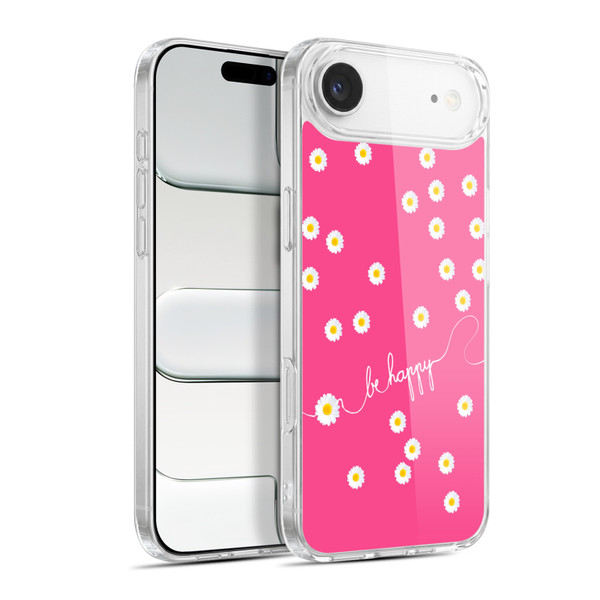 Monika Strigel Happy Daisy Hotpink Soft Gel Case for Apple iPhone 17 Air