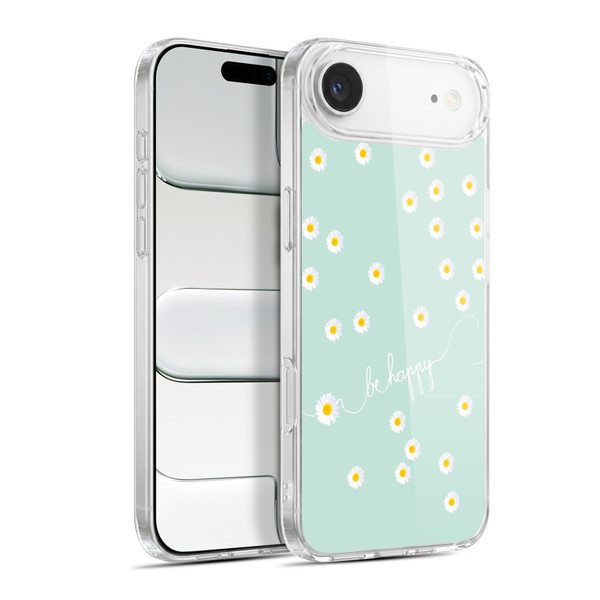 Monika Strigel Happy Daisy Mint Soft Gel Case for Apple iPhone 17 Air