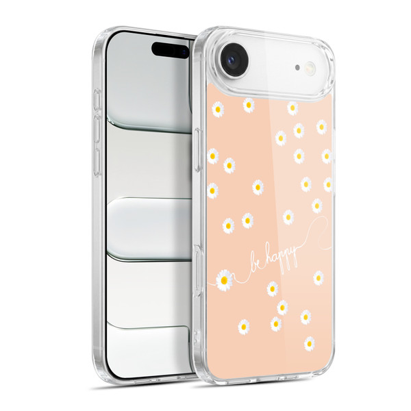 Monika Strigel Happy Daisy Peach Soft Gel Case for Apple iPhone 17 Air