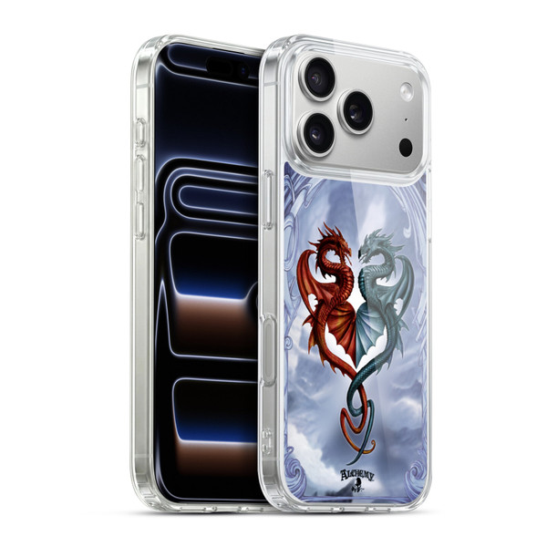 Alchemy Gothic Dragon Draconic Tryst Soft Gel Case for Apple iPhone 17 Pro Max