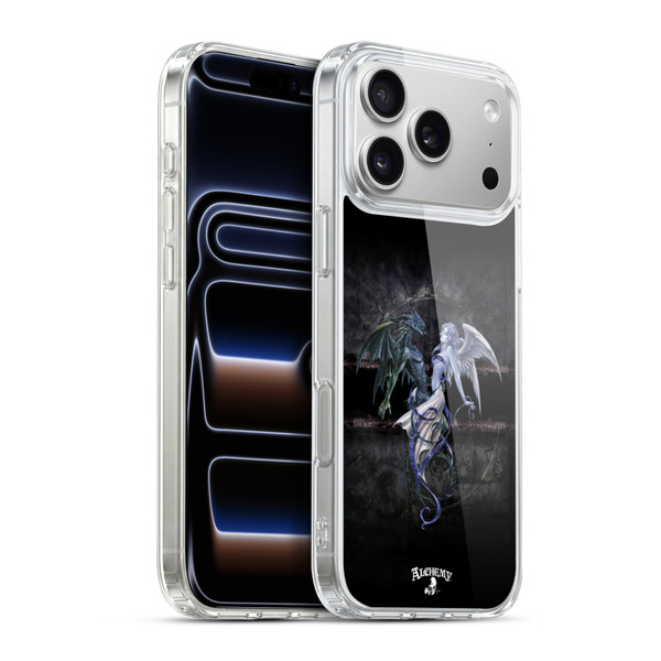 Alchemy Gothic Dragon Dark Chemical Wedding Soft Gel Case for Apple iPhone 17 Pro Max