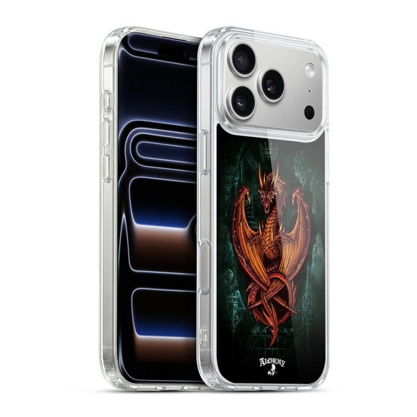 Alchemy Gothic Dragon Wyverex Auctor Soft Gel Case for Apple iPhone 17 Pro Max