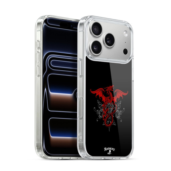 Alchemy Gothic Dragon Draco Rosa Soft Gel Case for Apple iPhone 17 Pro