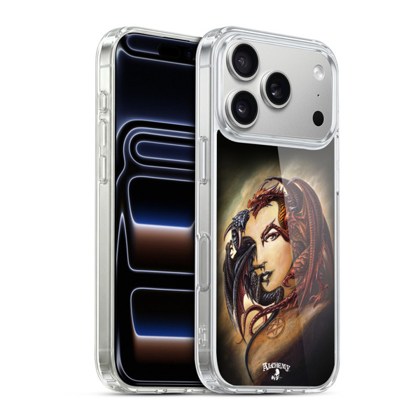 Alchemy Gothic Dragon Morgan Theomachia Soft Gel Case for Apple iPhone 17 Pro