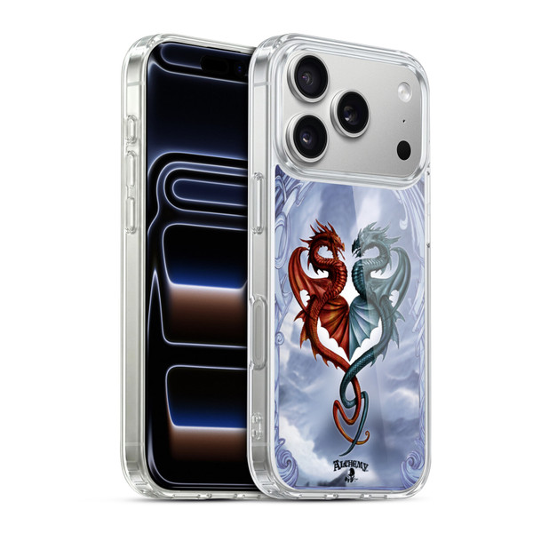 Alchemy Gothic Dragon Draconic Tryst Soft Gel Case for Apple iPhone 17 Pro