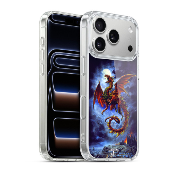 Alchemy Gothic Dragon Whitby Wyrm Soft Gel Case for Apple iPhone 17 Pro