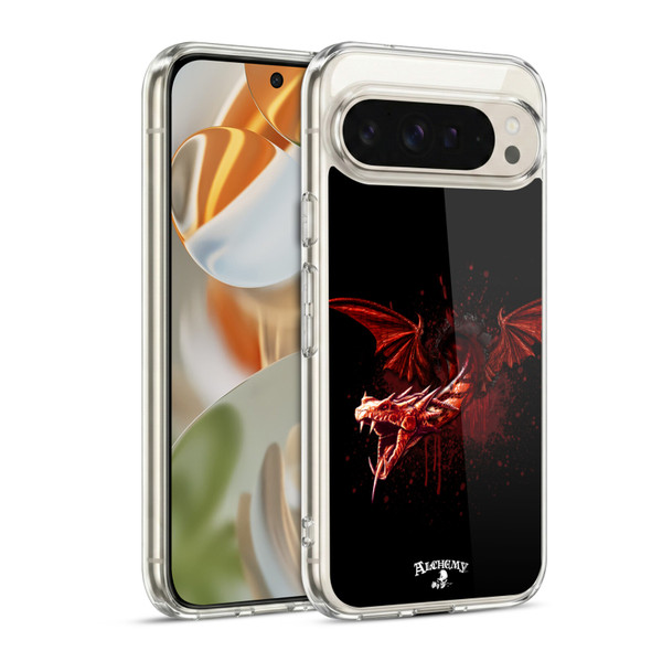 Alchemy Gothic Dragon Devils Travails Soft Gel Case for Google Pixel 9 / Pixel 9 Pro