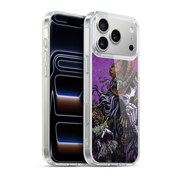 David Lozeau Colourful Grunge Voodoo Priest Soft Gel Case for Apple iPhone 17 Pro Max