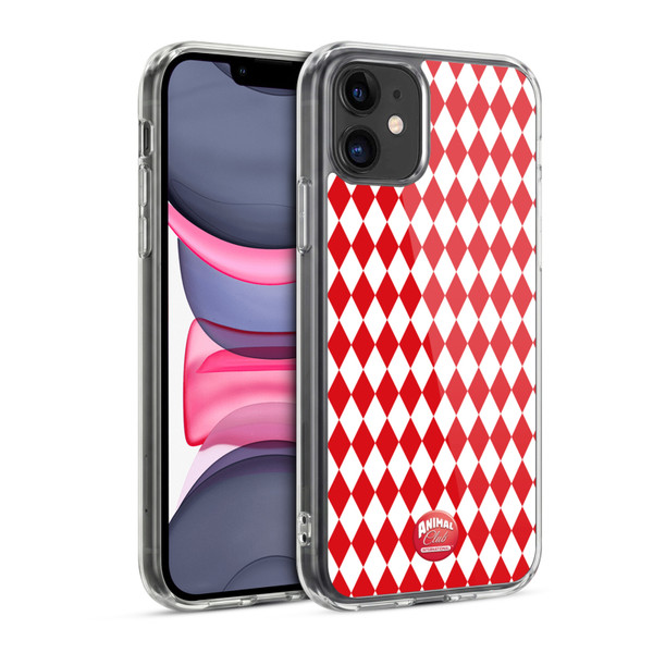 Animal Club International Patterns Diamond Soft Gel Case for Apple iPhone 11