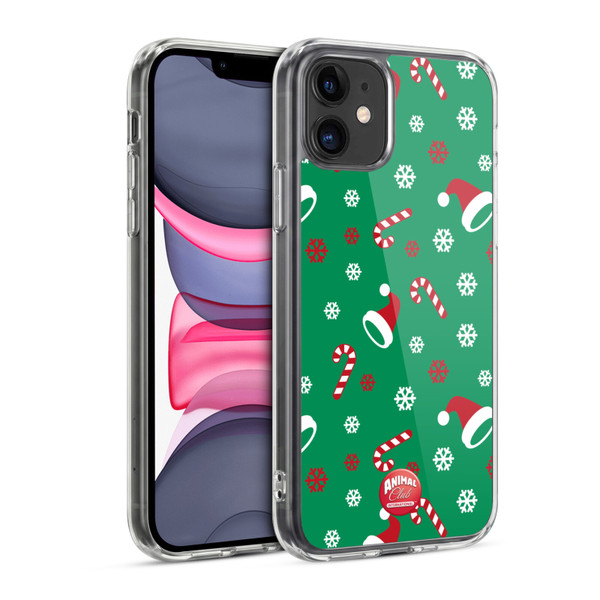 Animal Club International Patterns Mix Soft Gel Case for Apple iPhone 11