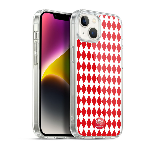 Animal Club International Patterns Diamond Soft Gel Case for Apple iPhone 14 Plus & MagSafe