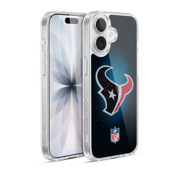 NFL Houston Texans Artwork LED Soft Gel Case for Apple iPhone 17