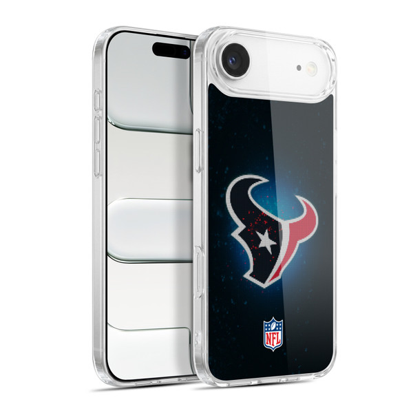 NFL Houston Texans Artwork LED Soft Gel Case for Apple iPhone 17 Air