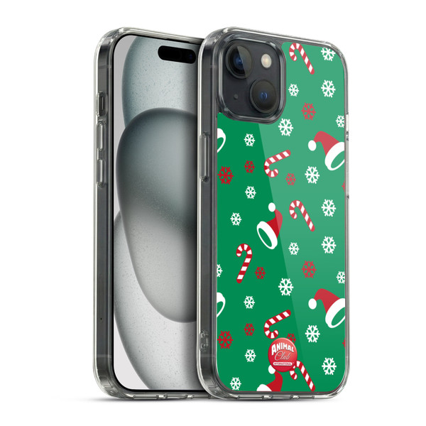 Animal Club International Patterns Mix Soft Gel Case for Apple iPhone 15 Plus & MagSafe