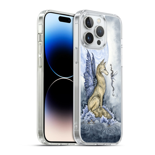 Amy Brown Folklore Wolf Moon Soft Gel Case for Apple iPhone 14 Pro Max & MagSafe