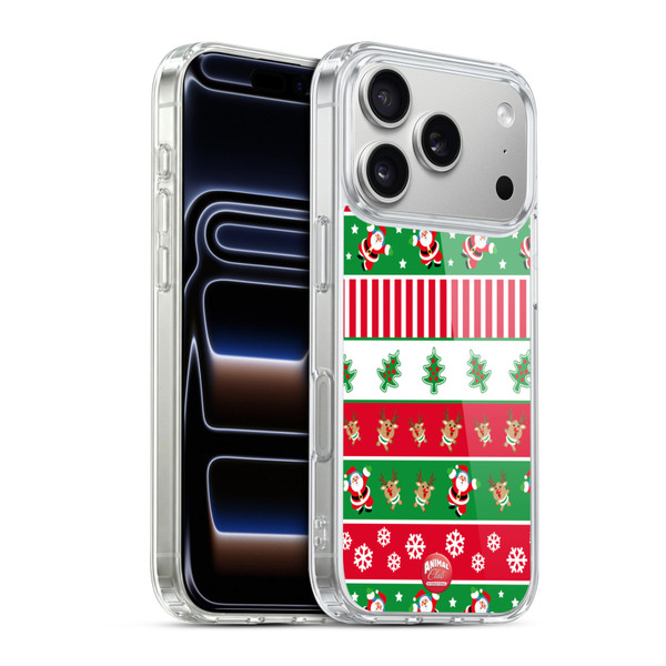 Animal Club International Patterns Mix 2 Soft Gel Case for Apple iPhone 17 Pro