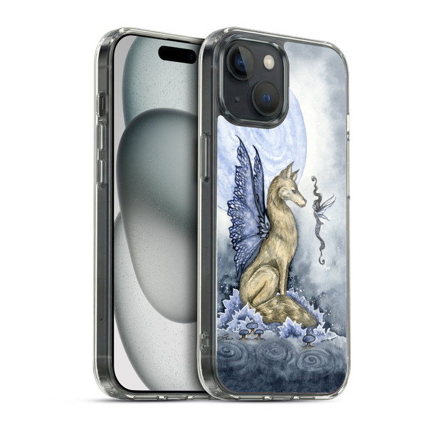 Amy Brown Folklore Wolf Moon Soft Gel Case for Apple iPhone 15 & MagSafe