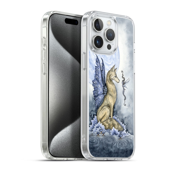 Amy Brown Folklore Wolf Moon Soft Gel Case for Apple iPhone 15 Pro Max & MagSafe