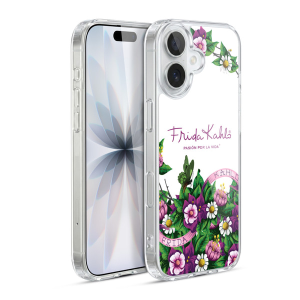 Frida Kahlo Purple Florals Bunch Soft Gel Case for Apple iPhone 17