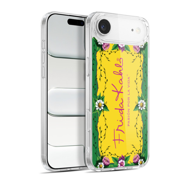 Frida Kahlo Purple Florals Frame Soft Gel Case for Apple iPhone 17 Air
