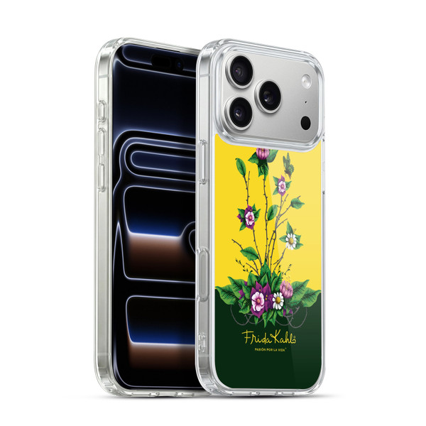 Frida Kahlo Purple Florals Shrub Soft Gel Case for Apple iPhone 17 Pro Max