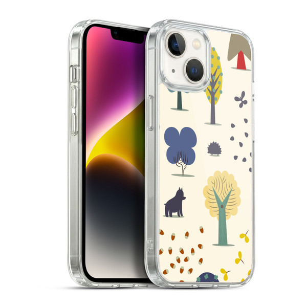 Haroulita Forest Autumn Soft Gel Case for Apple iPhone 14
