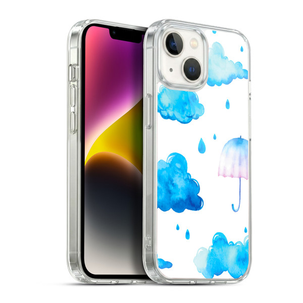 Haroulita Forest Rainy Season Soft Gel Case for Apple iPhone 14