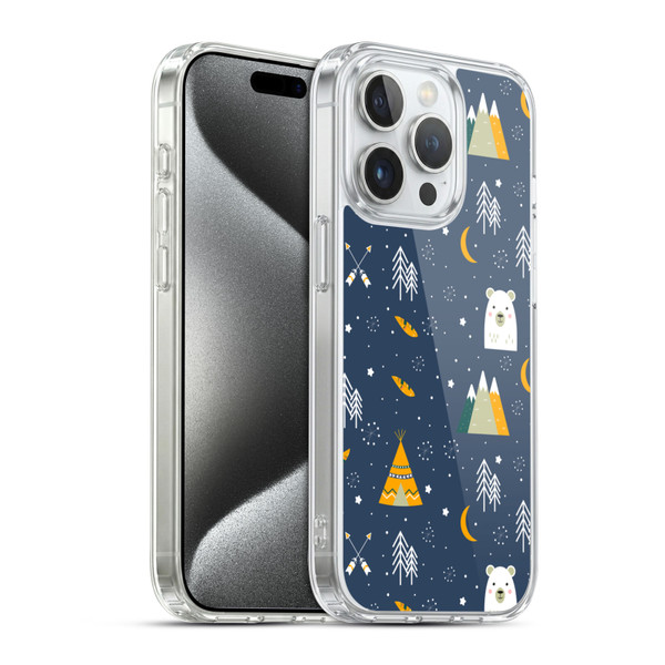 Haroulita Forest Forest Beast Soft Gel Case for Apple iPhone 15 Pro & MagSafe