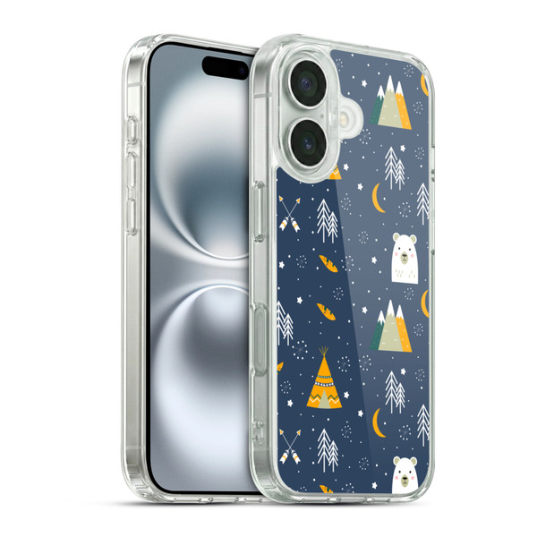 Haroulita Forest Forest Beast Soft Gel Case for Apple iPhone 16 & MagSafe