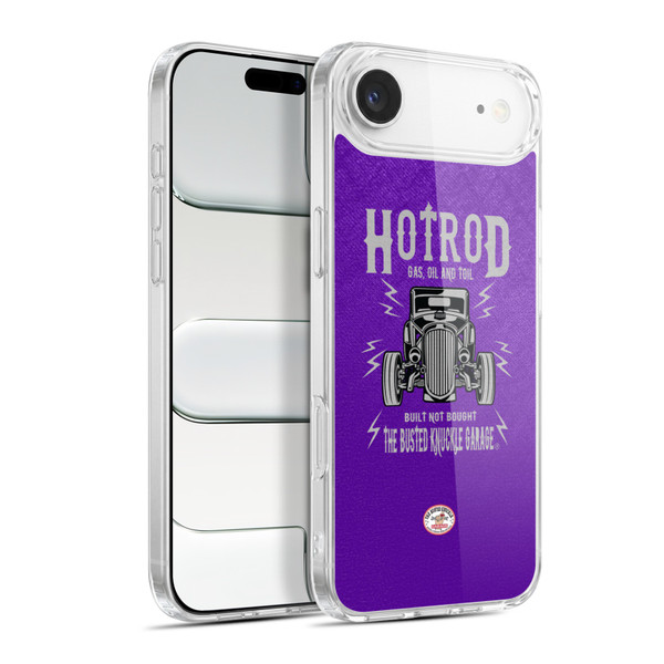 Busted Knuckle Garage Graphics Hot Rod Soft Gel Case for Apple iPhone 17 Air