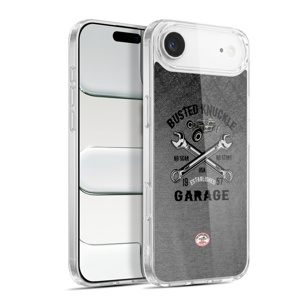 Busted Knuckle Garage Graphics No Scar Soft Gel Case for Apple iPhone 17 Air