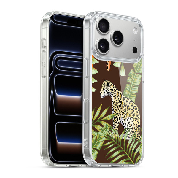 Haroulita Forest Leopard Soft Gel Case for Apple iPhone 17 Pro