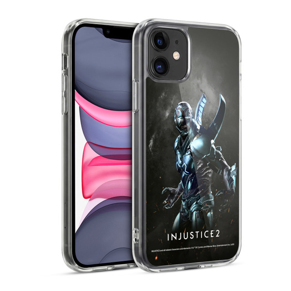 Injustice 2 Characters Blue Beetle Soft Gel Case for Apple iPhone 11