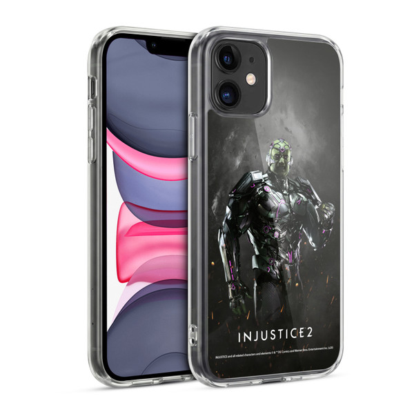 Injustice 2 Characters Brainiac Soft Gel Case for Apple iPhone 11
