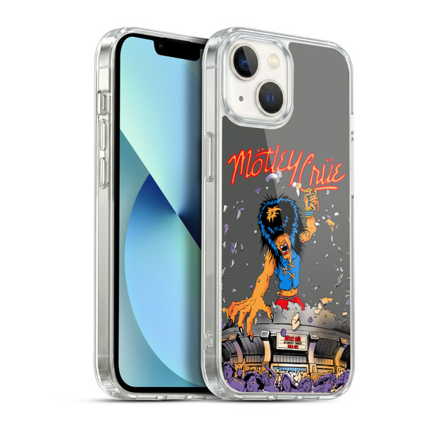 Motley Crue Tours Allister Fiend Soft Gel Case for Apple iPhone 13