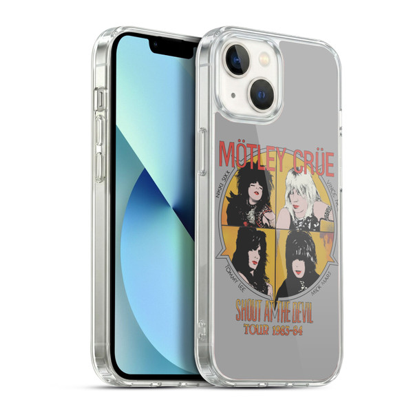 Motley Crue Tours SATD Vintage Soft Gel Case for Apple iPhone 13