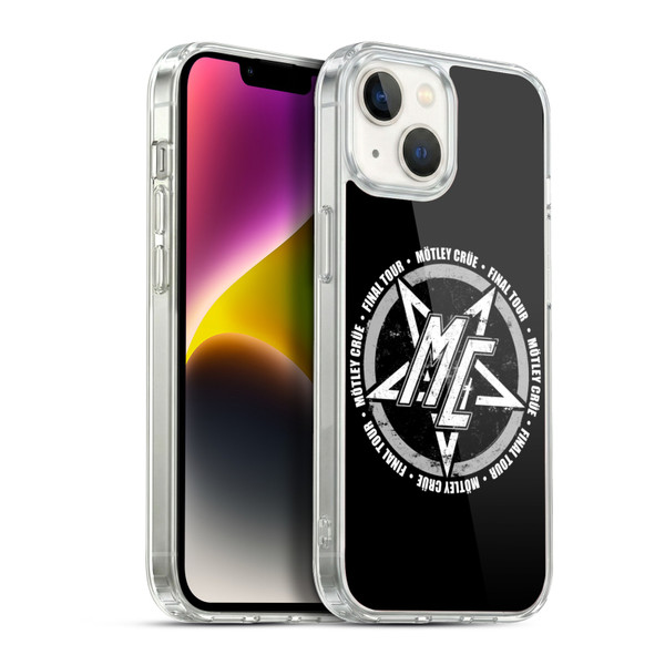 Motley Crue Tours MC Final Tour Soft Gel Case for Apple iPhone 14