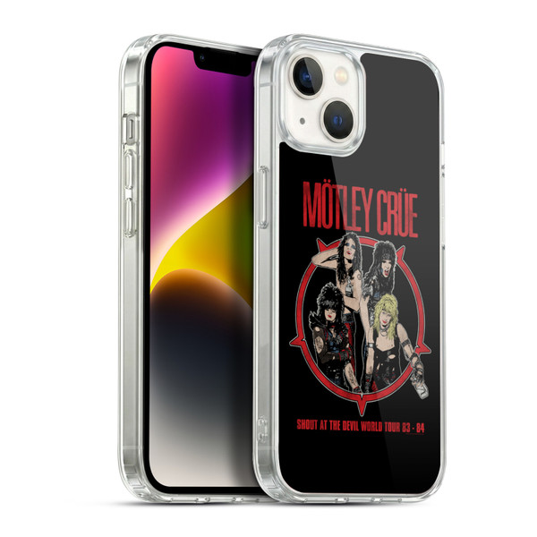Motley Crue Tours SATD Soft Gel Case for Apple iPhone 14 Plus & MagSafe