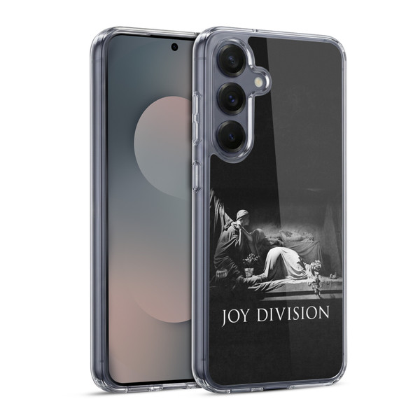 Joy Division Graphics Closer Soft Gel Case for Samsung Galaxy S25 & MagSafe