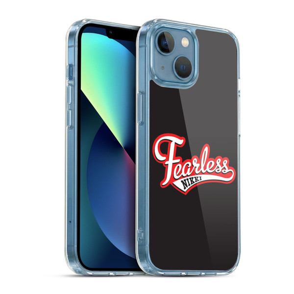 WWE Nikki Bella Fearless Soft Gel Case for Apple iPhone 13 Mini & MagSafe